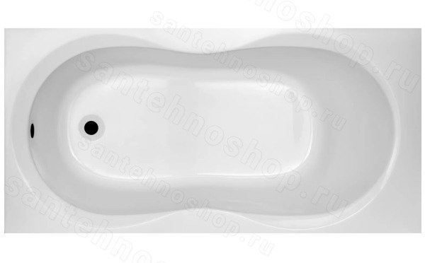 Акриловая ванна C-Bath Salus 140x70 CBQ006003, прямоугольная