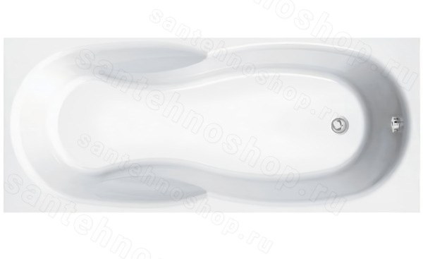 Акриловая ванна C-Bath Vesta 170x70 CBQ005005, прямоугольная