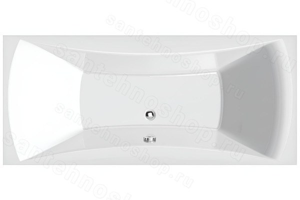 Акриловая ванна C-Bath Talia 170x75 CBQ004001, прямоугольная
