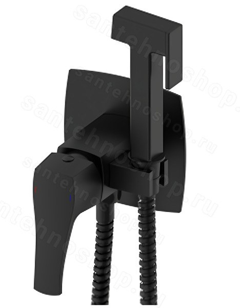 Гигиенический душ со смесителем Wonzon&Woghand Flex WW-88829072-MB
