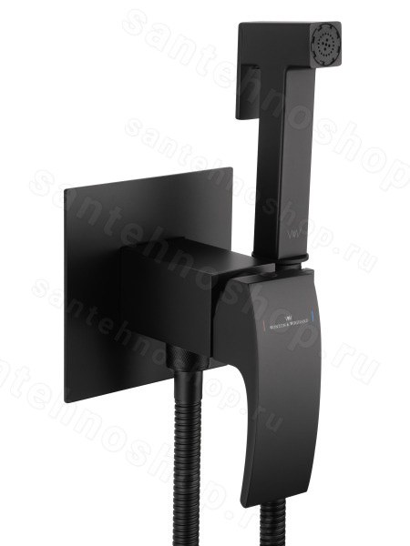 Гигиенический душ со смесителем Wonzon&Woghand Fit WW-88829009-MB