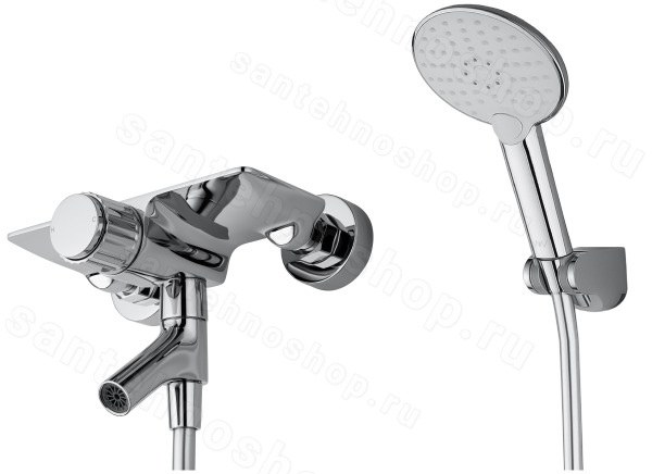 Смеситель для ванны Wonzon&Woghand Click WW-FE05L221-CR, хром