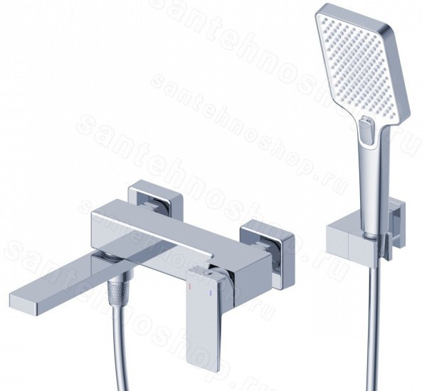 Смеситель для ванны Wonzon&amp;Woghand Cube 2.0 WW-88037068-CR, хром
