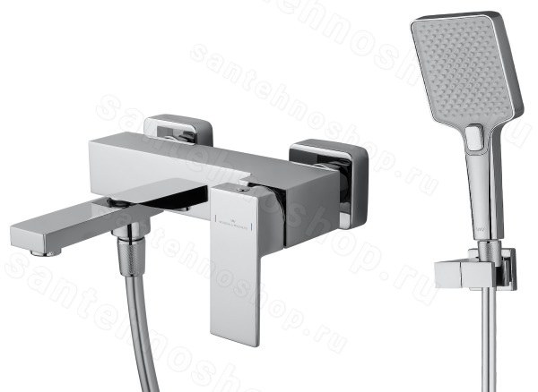 Смеситель для ванны Wonzon&amp;Woghand Cube WW-88639016-CR, хром