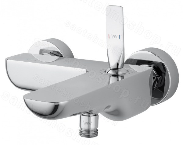 Смеситель для ванны Wonzon&amp;Woghand Shark WW-48B3101-CR, хром