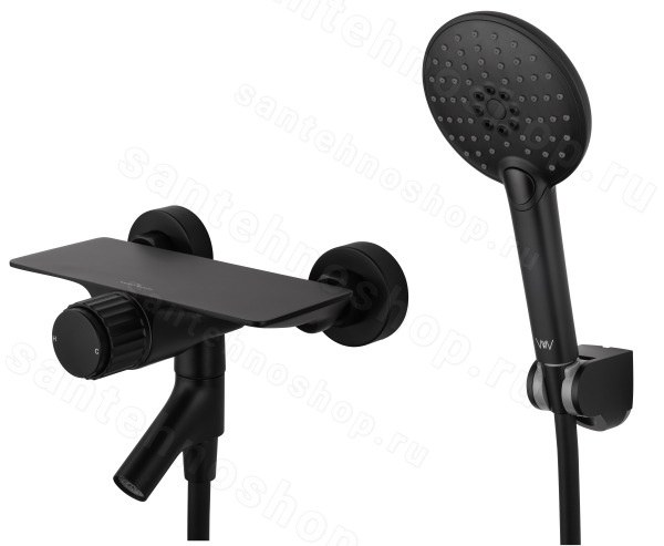 Смеситель для ванны Wonzon&Woghand Click WW-FE05L221-MB