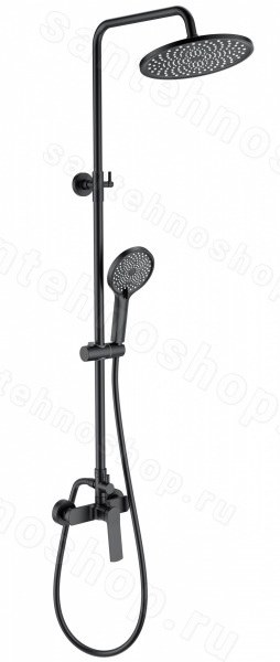 Душевая система Wonzon&amp;Woghand WW-B3200-MB черная матовая