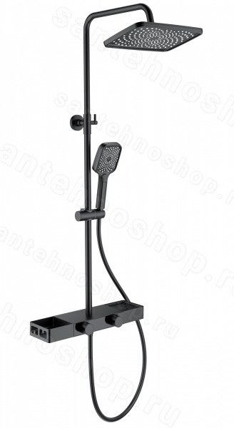 Душевая система Wonzon&Woghand Shelf WW-B3552-MB