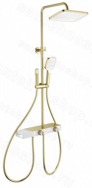 Душевая система Wonzon&Woghand Shelf WW-B4161-BG