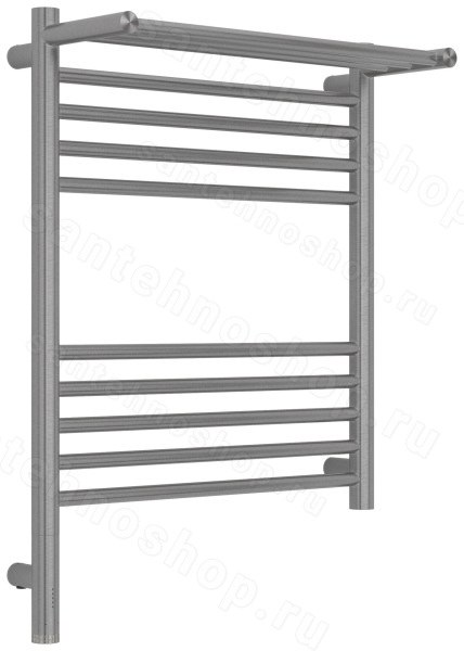 Полотенцесушитель электрический Сунержа Богема 3.1 L с полкой 50x60, сатин