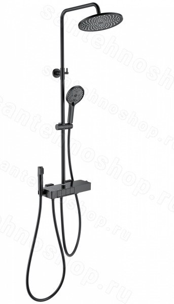 Душевая система Wonzon&Woghand Muse Forte WW-B3580-MB