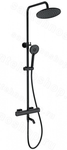 Душевая система Wonzon&Woghand Stay 1 WW-B3051-A1-MB
