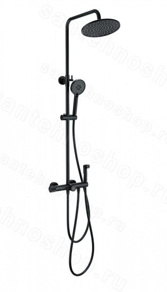 Душевая система Wonzon&amp;Woghand WW-B3097-A-MB черная матовая