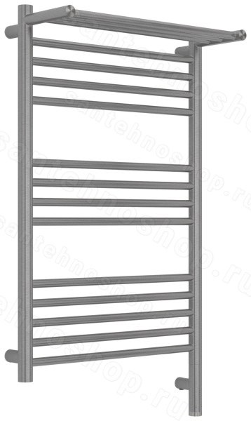 Полотенцесушитель электрический Сунержа Богема 3.1 R с полкой 50x80, сатин