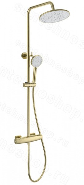 Душевая система Wonzon&Woghand Neo WW-B3035-A-BG, брашированное золото