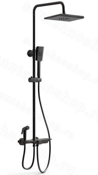 Душевая система Wonzon&amp;Woghand WW-B3310-MB черная матовая