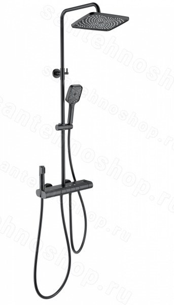 Душевая система Wonzon&amp;Woghand Muse Legato WW-B4129-MB