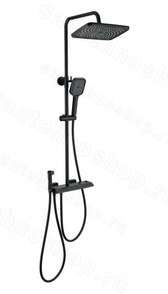 Душевая система Wonzon&amp;Woghand Muse Piano WW-B4132-A-MB