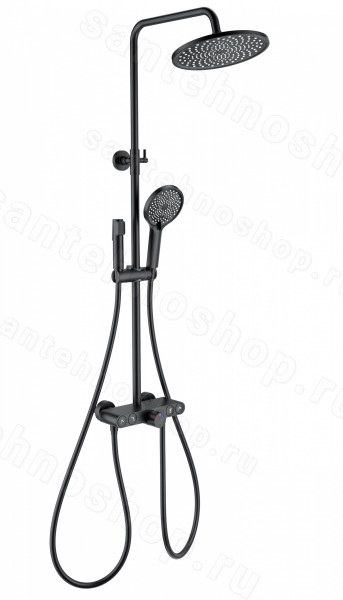 Душевая система Wonzon&amp;Woghand Muse Selesta WW-B4113-MB