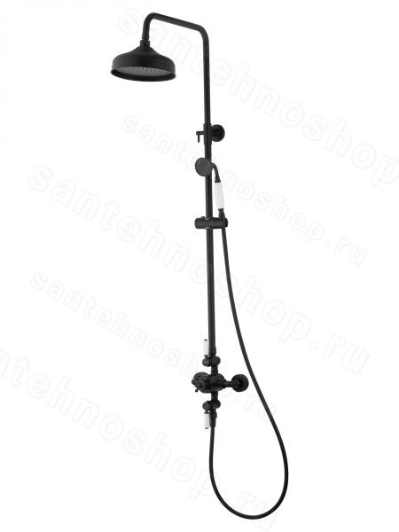 Душевая система Wonzon&amp;Woghand Retro WW-B3041-MB