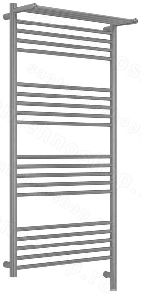 Полотенцесушитель электрический Сунержа Богема 3.1 R с полкой 60x120, сатин