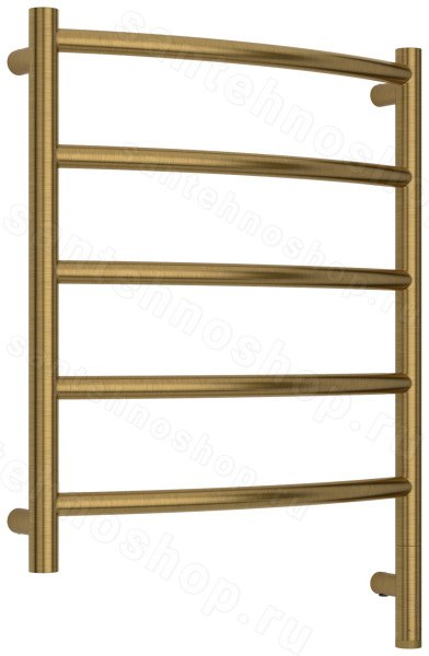 Полотенцесушитель электрический Сунержа Галант 3.1 R 50x60, латунь