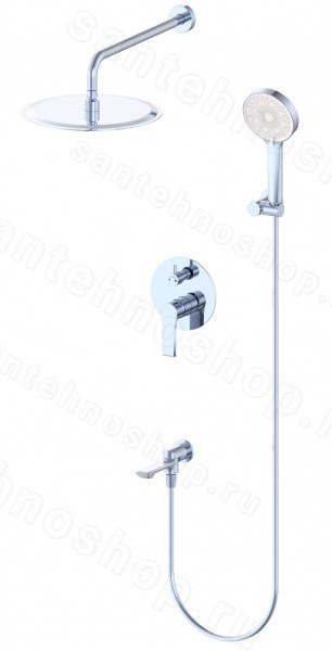 Встраиваемая душевая система Wonzon&Woghand Brilliant WW-88939079-CR