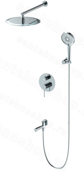 Встраиваемая душевая система Wonzon&amp;Woghand Stick WW-88939017-CR