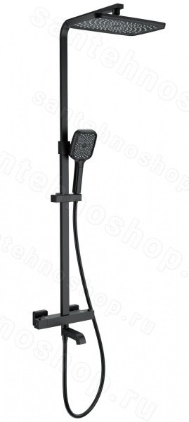 Душевая система Wonzon&Woghand Stay 3 WW-B3026-T1-MB