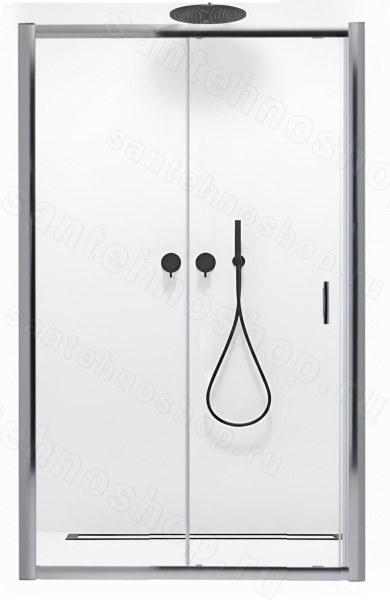 Душевая дверь Radaway Premium Plus DWJ 120 профиль хром профиль хром, стекло прозрачное