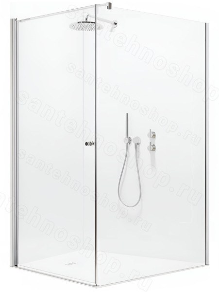 Душевой уголок Radaway Eos KDJ 90x100 L, профиль хром, профиль хром