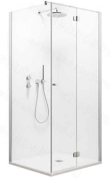 Душевой уголок Radaway Eos KDJ-B 80x100 R, профиль хром, профиль хром