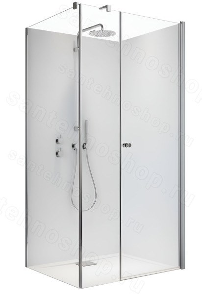 Душевой уголок Radaway Eos KDS 100x100 R, профиль хром, профиль хром