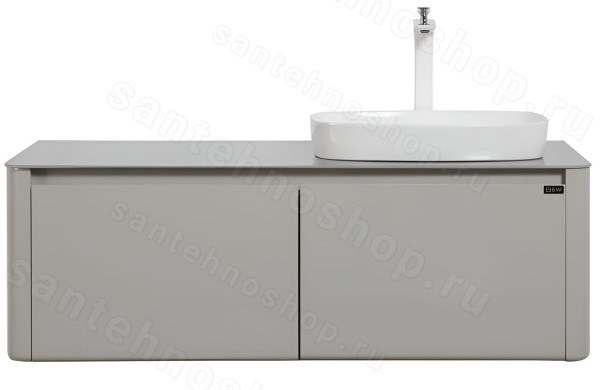 Тумба с раковиной Black&White Universe U915.1200R подвесная