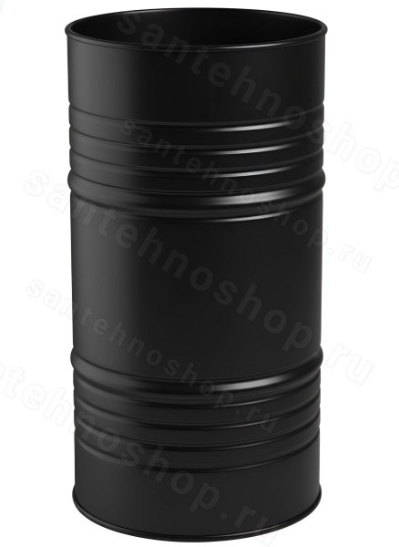 Напольная раковина Kerasan Artwork Barrel 474331 45x45, черная матовая 45x45, черная матовая