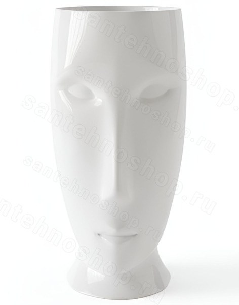 Напольная раковина Kerasan Artwork Moloco 474001 45x51, белая 45x51, белая