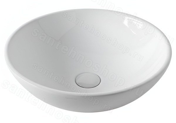 Накладная раковина Kerasan Ciotola 430301 46x46, белая 46x46, белая
