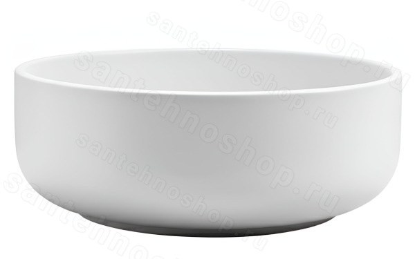Накладная раковина Kerasan Ciotola 430230 46x46, белая матовая 46x46, белая матовая