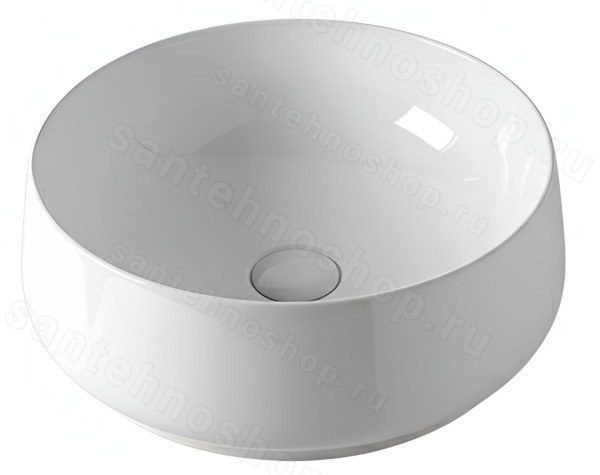 Накладная раковина Kerasan F10 460401 43x43, белая 43x43, белая