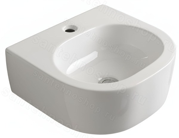 Раковина Kerasan Flo 314901*1 40x37, белая 40x37, белая