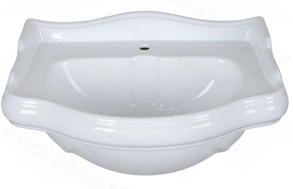Раковина Kerasan Retro 104501*1 55x46, белая 55x46, белая