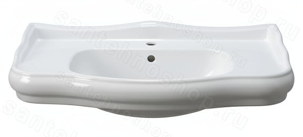 Раковина Kerasan Retro 105001*1 100x54, белая 100x54, белая