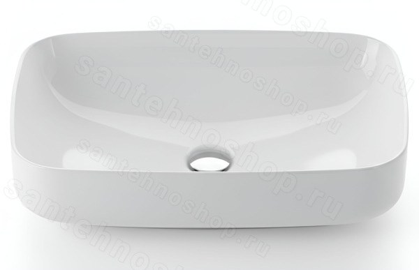 Накладная раковина Kerasan Tribeca 514101 60x38, белая 60x38, белая
