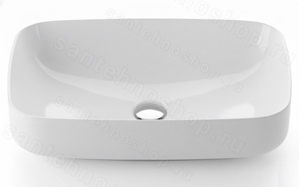 Накладная раковина Kerasan Tribeca 514130 60x38, белая матовая 60x38, белая матовая
