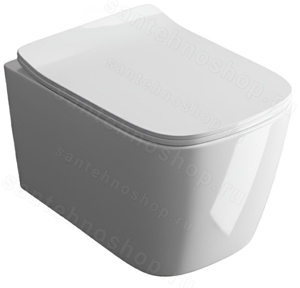 Подвесной унитаз Artceram A16 mini ASV005 01 00, белый, белый