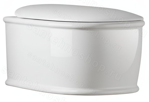 Подвесной унитаз Artceram Atelier ATV001 01 00, белый, белый
