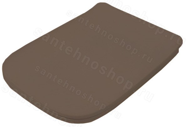 Сиденье для унитаза Artceram A16 ASA001 40 71, коричневое, коричневое