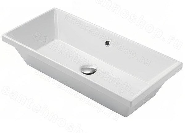 Встраиваемая раковина Globo Stockholm FO056.BI 55x34, белая 55x34, белая