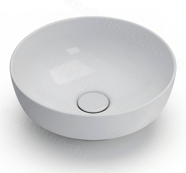 Накладная раковина Globo T-Edge B6T38.BI*0 37x37, белая 37x37, белая