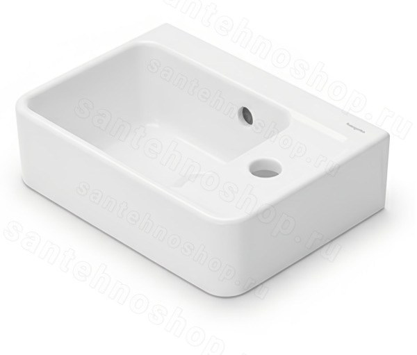 Раковина Hansgrohe Xuniva Q 60129450 36x25, белая 36x25, белая